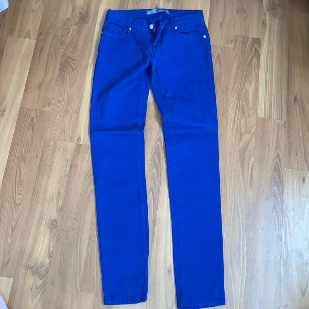 Vivid blue Skinny Jeans, size 4